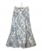 Mystradaマイストラーダ）の古着「リリーデニムオパールスカート」｜ブルー