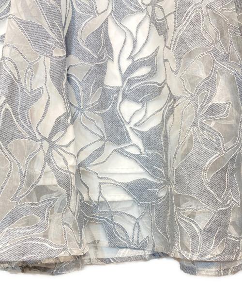 Mystrada（マイストラーダ）Mystrada (マイストラーダ) リリーデニムオパールスカート ブルー サイズ:38の古着・服飾アイテム