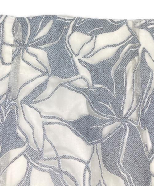 Mystrada（マイストラーダ）Mystrada (マイストラーダ) リリーデニムオパールスカート ブルー サイズ:38の古着・服飾アイテム