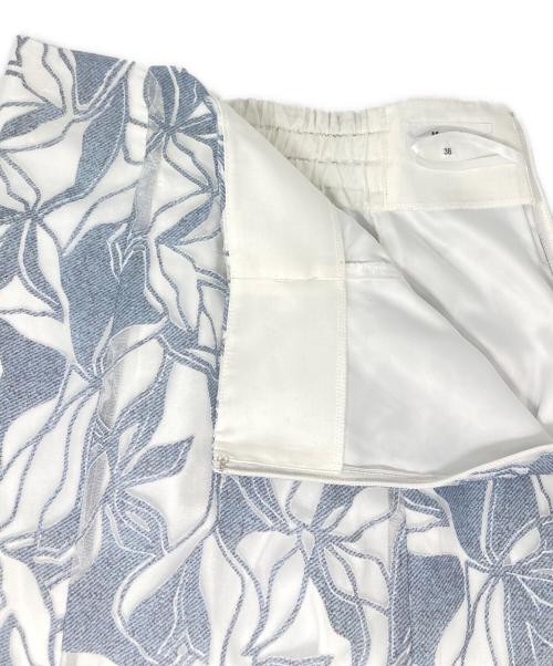 Mystrada（マイストラーダ）Mystrada (マイストラーダ) リリーデニムオパールスカート ブルー サイズ:38の古着・服飾アイテム