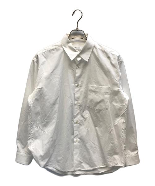 cornier（コルニエ）cornier (コルニエ) コットンシャツ ホワイト サイズ:Sの古着・服飾アイテム