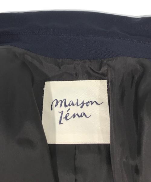 Maison IENA（メゾンイエナ）Maison IENA (メゾンイエナ) ウールダブルブレストジャケット ネイビー サイズ:36の古着・服飾アイテム