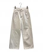 R.H.Vintageロンハーマン・ヴィンテージ）の古着「オーガニックコットンデニムパンツ」｜ホワイト