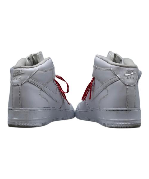 NIKE（ナイキ）NIKE (ナイキ) Supreme (シュプリーム) AIR FORCE 1 MID SP ホワイト サイズ:US10の古着・服飾アイテム