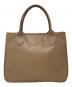 LONGCHAMP (ロンシャン) トートバッグ ベージュ：6000円