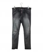 DSQUARED2ディースクエアード）の古着「SKATER JEAN」｜グレー