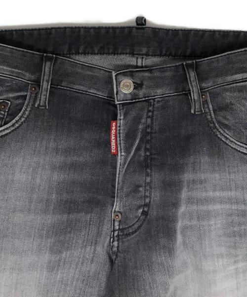 DSQUARED2（ディースクエアード）DSQUARED2 (ディースクエアード) SKATER JEAN グレー サイズ:50の古着・服飾アイテム