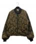 SASQUATCHfabrix.（サスクワッチファブリックス）の古着「JACQUARD FLIGHT JACKET」｜カーキ×ブラウン
