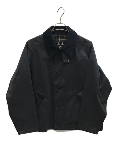 Barbour（バブアー）Barbour (バブアー) ピーチスキンコットンショートレングスブルゾン ブラック サイズ:38の古着・服飾アイテム