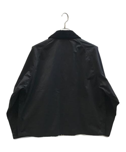 Barbour（バブアー）Barbour (バブアー) ピーチスキンコットンショートレングスブルゾン ブラック サイズ:38の古着・服飾アイテム