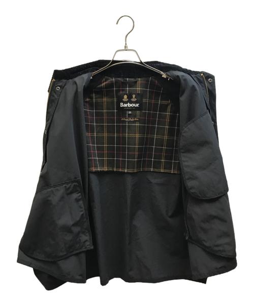 Barbour（バブアー）Barbour (バブアー) ピーチスキンコットンショートレングスブルゾン ブラック サイズ:38の古着・服飾アイテム