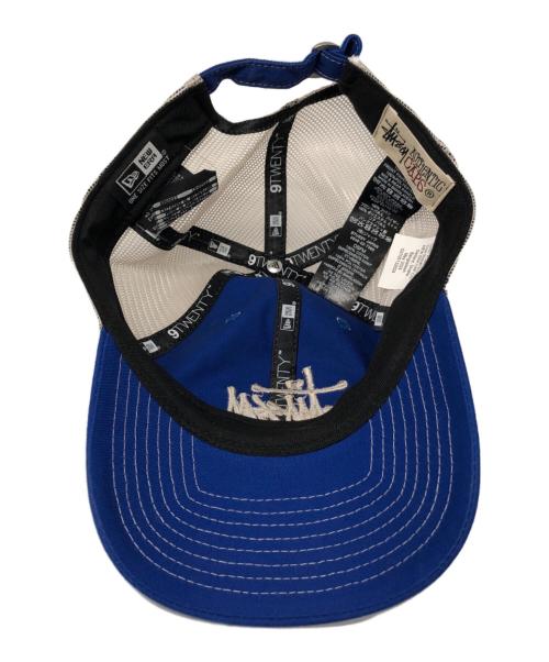 New Era（ニューエラ）New Era (ニューエラ) stussy (ステューシー) Basic Trucker 9Twenty Cap ブルー サイズ:ONE SIZEの古着・服飾アイテム