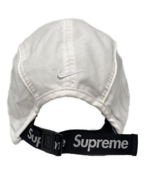 SUPREME（シュプリーム）Supreme (シュプリーム) NIKE (ナイキ) キャップ ホワイトの古着・服飾アイテム