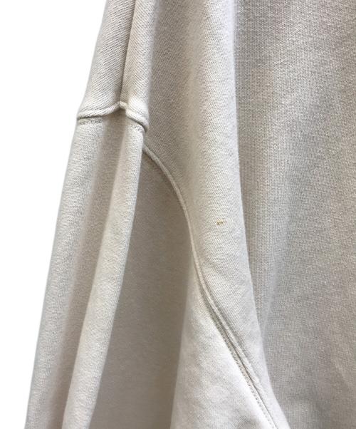 BALENCIAGA（バレンシアガ）BALENCIAGA (バレンシアガ) スポンサーロゴプルオーバーフーディー ベージュ サイズ:Sの古着・服飾アイテム