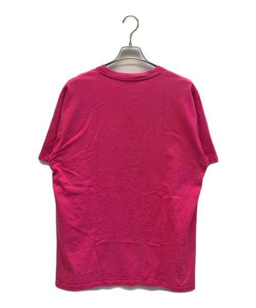 GUCCI（グッチ）GUCCI (グッチ) Disney (ディズニー) ミッキープリントオーバーサイズTシャツ ピンク サイズ:XLの古着・服飾アイテム