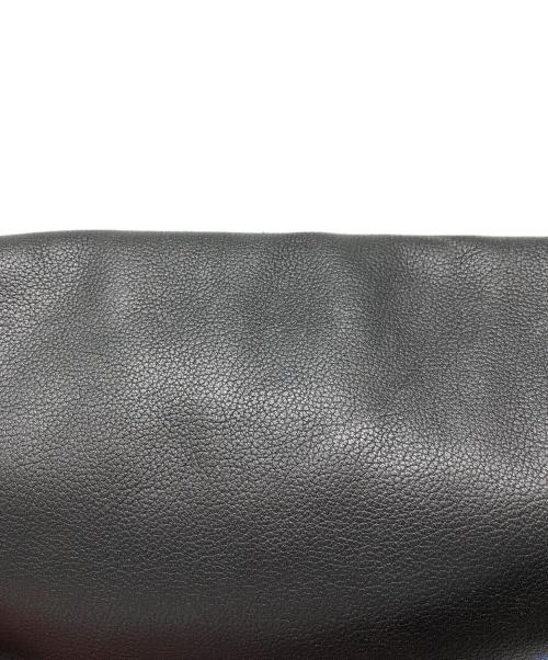 GUCCI（グッチ）GUCCI (グッチ) プリントレザーベルトバッグ ブラックの古着・服飾アイテム