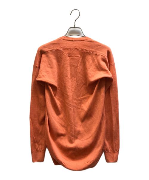 MM6 Maison Margiela（エムエムシックスメゾンマルジェラ）MM6 Maison Margiela (エムエムシックスメゾンマルジェラ) クルーネックニット オレンジ サイズ:Mの古着・服飾アイテム