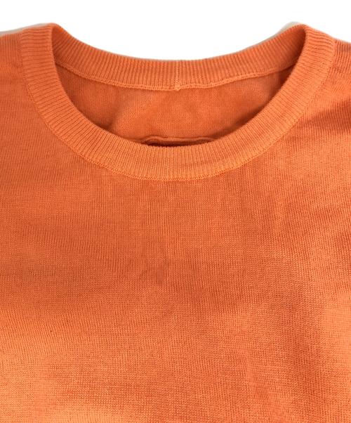 MM6 Maison Margiela（エムエムシックスメゾンマルジェラ）MM6 Maison Margiela (エムエムシックスメゾンマルジェラ) クルーネックニット オレンジ サイズ:Mの古着・服飾アイテム