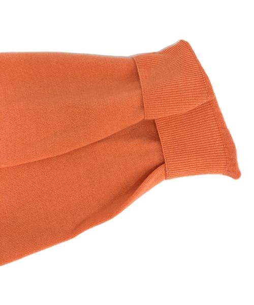 MM6 Maison Margiela（エムエムシックスメゾンマルジェラ）MM6 Maison Margiela (エムエムシックスメゾンマルジェラ) クルーネックニット オレンジ サイズ:Mの古着・服飾アイテム