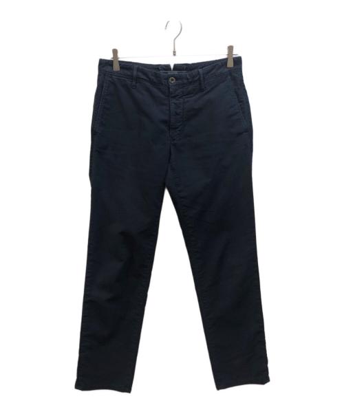 INCOTEX（インコテックス）INCOTEX (インコテックス) コットンストレートパンツ ネイビー サイズ:31の古着・服飾アイテム