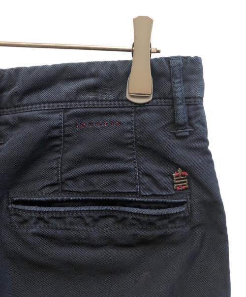 INCOTEX（インコテックス）INCOTEX (インコテックス) コットンストレートパンツ ネイビー サイズ:31の古着・服飾アイテム