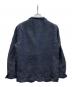 45R (フォーティファイブ・アール) コットンリネンのツイードジャケット ネイビー サイズ:4：18000円