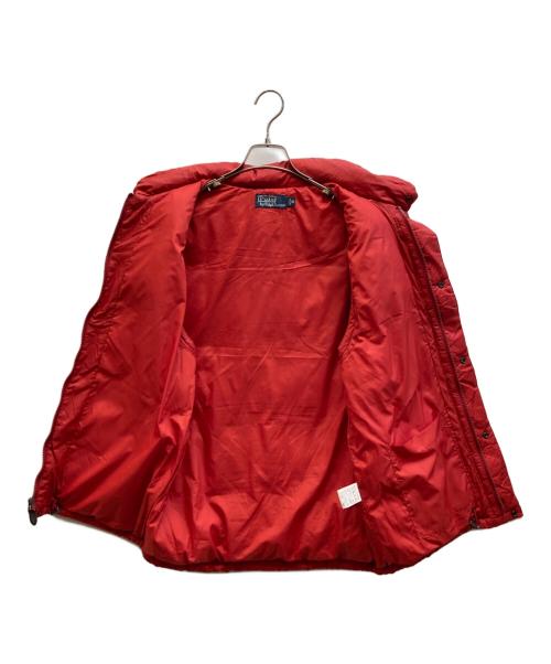 POLO RALPH LAUREN（ポロ・ラルフローレン）POLO RALPH LAUREN (ポロ・ラルフローレン) ダウンベスト レッド サイズ:Mの古着・服飾アイテム