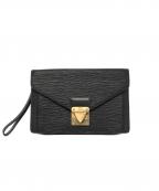 LOUIS VUITTONルイ ヴィトン）の古着「セカンドバッグ」｜ブラック