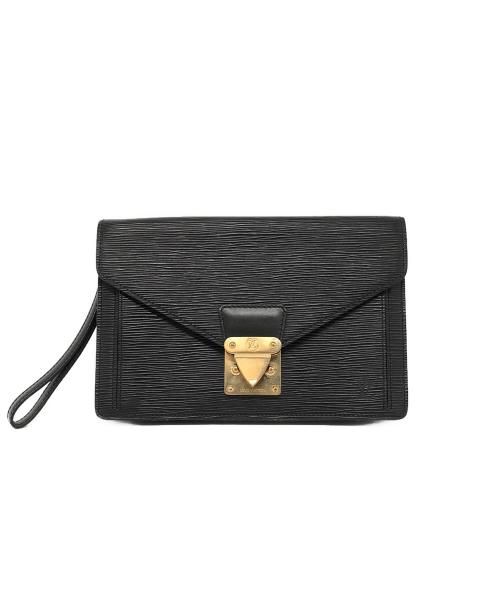 LOUIS VUITTON（ルイ ヴィトン）LOUIS VUITTON (ルイ ヴィトン) セカンドバッグ ブラックの古着・服飾アイテム