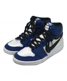 NIKE（ナイキ）の古着「Air Jordan 1 KO High "Storm Blue"」｜ブルー×ホワイト