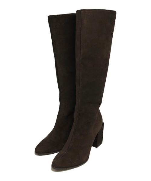 MaxMara（マックスマーラ）MaxMara (マックスマーラ) ロングブーツ ブラウン サイズ:36 1/2の古着・服飾アイテム