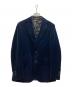 ANGELO NARDELLI (アンジェロ ナルデッリ) ベロアセットアップスーツ ネイビー サイズ:48：9000円