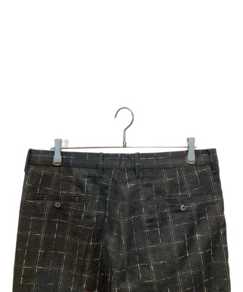 GTA IL PANTALONE（GTA IL PANTALONE）GTA IL PANTALONE (GTA IL PANTALONE) ウールチェックパンツ グリーン サイズ:50の古着・服飾アイテム