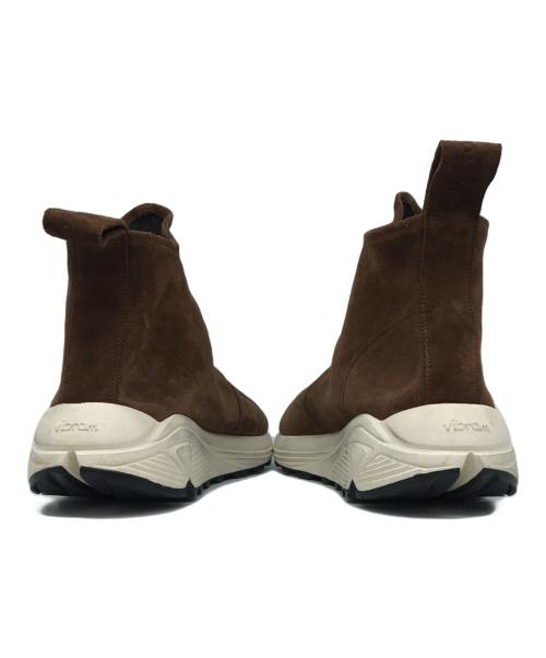 BUTTERO（ブッテロ）BUTTERO (ブッテロ) ストレッチスエードソックススニーカー ブラウン サイズ:43 1/2の古着・服飾アイテム