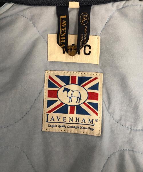 LAVENHAM（ラベンハム）LAVENHAM (ラベンハム) YMC (ユーマストクリエイト) キルティングジャケット インディゴ サイズ:Sの古着・服飾アイテム