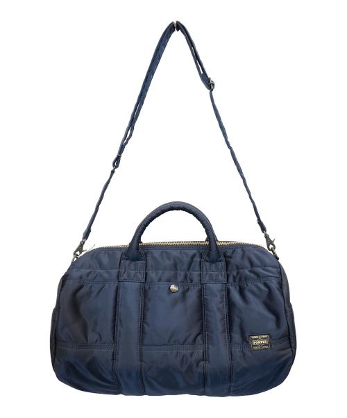 PORTER（ポーター）PORTER (ポーター) DRUM BAG(L) ネイビーの古着・服飾アイテム