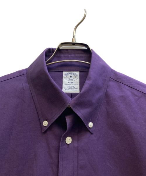 BROOKS BROTHERS（ブルックスブラザーズ）BROOKS BROTHERS (ブルックスブラザーズ) ボタンダウンシャツ パープル サイズ:Ⅿの古着・服飾アイテム