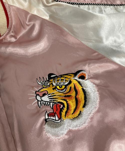 EVISU（エヴィス）EVISU (エヴィス) リバーシブルスカジャン ピンク サイズ:38の古着・服飾アイテム