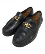 Salvatore Ferragamoサルヴァトーレ フェラガモ）の古着「ガンチーニローファー」｜ブラック