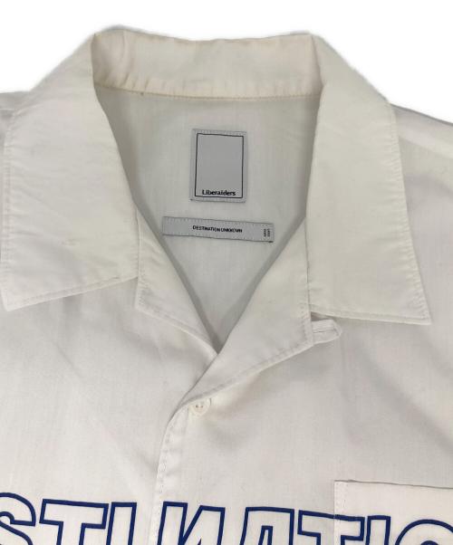 Liberaiders（リベレイダース）Liberaiders (リベレイダース) オープンカラーシャツ ホワイト サイズ:Lの古着・服飾アイテム