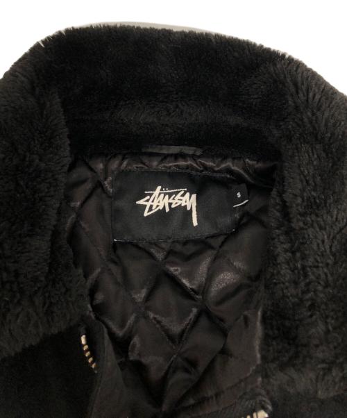stussy（ステューシー）stussy (ステューシー) Wool B-10 Bomber Jacket ブラック サイズ:Sの古着・服飾アイテム