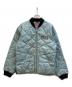 SUPREME（シュプリーム）の古着「スパイダーウェブキルテッドワークジャケット」｜ブルー