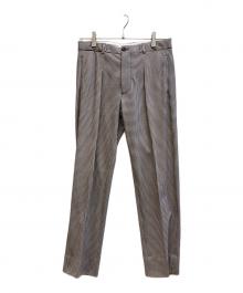 CIRCOLO 1901（チルコロ1901）の古着「チェックパンツ」｜ブラウン
