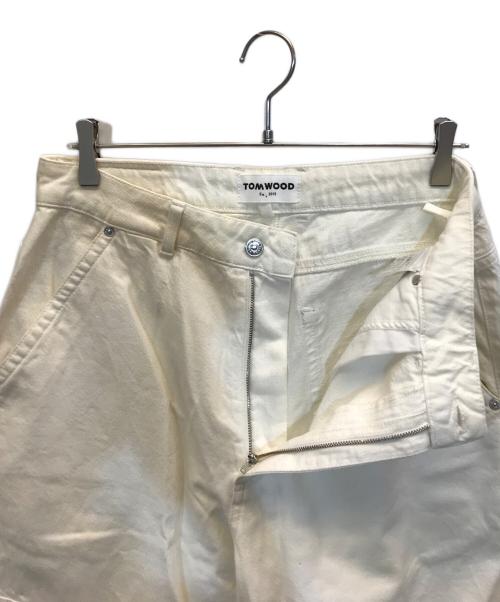 TOM WOOD（トムウッド）TOM WOOD (トムウッド) カーゴパンツ ホワイト サイズ:W31 L30の古着・服飾アイテム