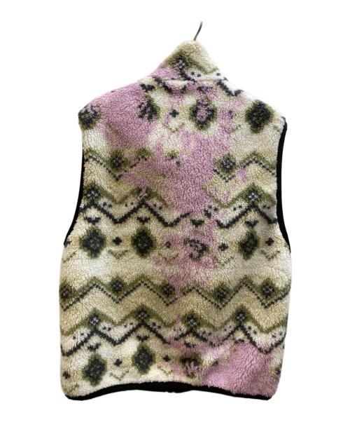 MSGM（エムエスジーエム）MSGM (エムエスジーエム) ボアベスト ホワイト サイズ:46の古着・服飾アイテム