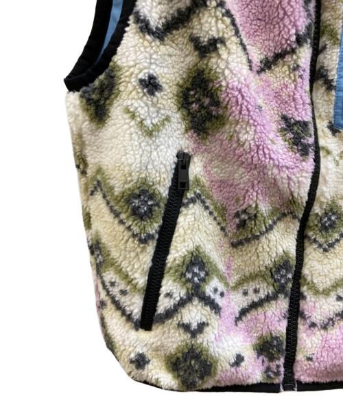 MSGM（エムエスジーエム）MSGM (エムエスジーエム) ボアベスト ホワイト サイズ:46の古着・服飾アイテム