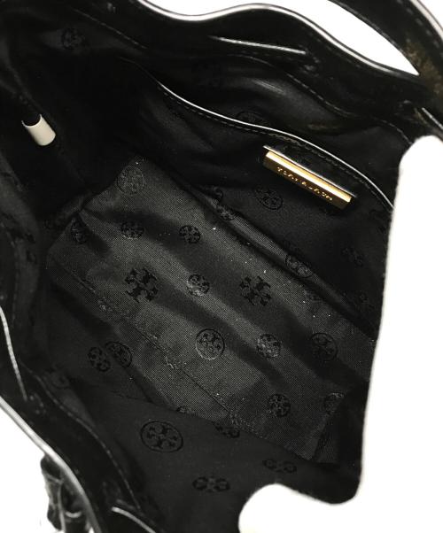 TORY BURCH（トリーバーチ）TORY BURCH (トリーバーチ) ミニバケットバッグ ブラックの古着・服飾アイテム