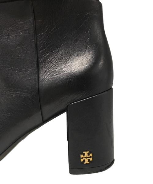 TORY BURCH（トリーバーチ）TORY BURCH (トリーバーチ) レザーロングブーツ ブラック サイズ:6 1/2の古着・服飾アイテム