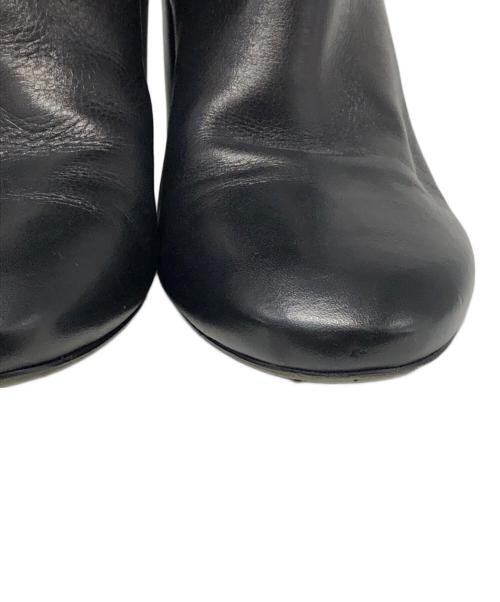 TORY BURCH（トリーバーチ）TORY BURCH (トリーバーチ) レザーロングブーツ ブラック サイズ:6 1/2の古着・服飾アイテム