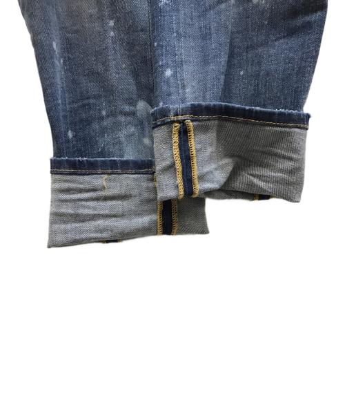 DSQUARED2（ディースクエアード）DSQUARED2 (ディースクエアード) LIGHT CLOUDY WASH TIDY BIKER JEANS インディゴ サイズ:48の古着・服飾アイテム